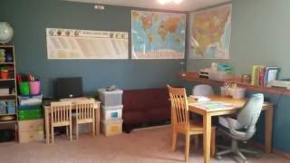 Homeschool Room Tour [upl. by Knowles898]