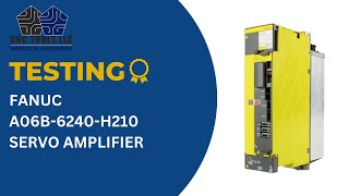 TESTING A FANUC A06B6240H210 SERVO AMPLIFIER cnc cncmachining fanuc servodrive amplifier [upl. by Laszlo]