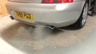 Porsche 996 Gen1 Dansk Sport exhaust [upl. by Xymenes]