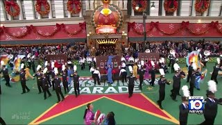 Parkland students make history at Thanksgiving Day parade in NYC [upl. by Ajit]