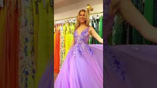 💖 💖 💖 💖Jovani prom 2023  Purple Ballgown💖 💖 💖 💖 [upl. by Avad]