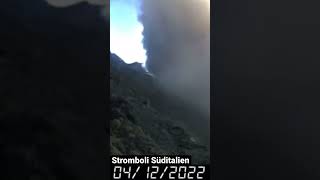 Stromboli Italien Eruption🌋 [upl. by Oinegue182]