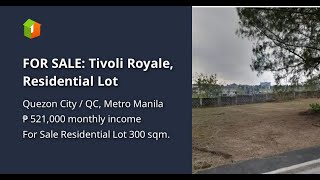 FOR SALE Tivoli Royale Residential Lot [upl. by Gilliam180]