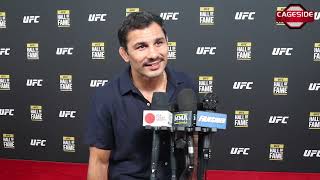 Alexandre Pantoja Expects to Learn Next Title Challenger Soon  UFC HOF [upl. by Casta]