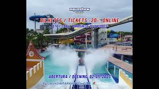 Aquashow Park 2023  20 BILHETES DESCONTO  TICKETS DISCOUNT [upl. by Jocelyne572]