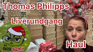 Thomas Philipps ❤️ LIVERUNDGANG ❤️ Weihnachten ❤️ HOHOHO ❤️ mit Haul [upl. by Esadnac]