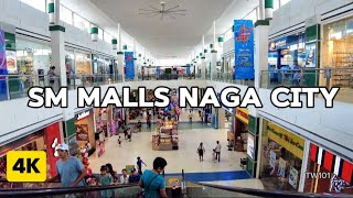 SM MALLS NAGA CITY CAMARINES SUR BICOL REGION WALKING TOUR IN 4K [upl. by Tnelc]