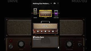 Nothing else matters  Tone tutorial guitarpedals guitarsrock electricguitar guitar rock [upl. by Nessnaj]