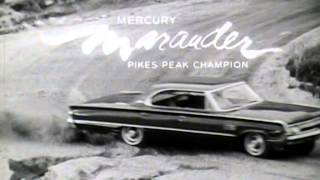 1964 Mercury Marauder Commercial 20 sec RAW FOOTAGE  No Sound Parnelli Jones [upl. by Rosie]