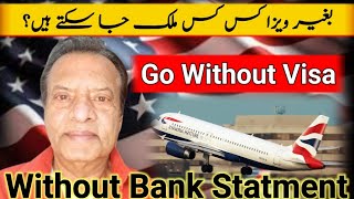 Visa Free Country For Pakistani Passport  Visa On Arrival  Visa Free [upl. by Netsirhc569]