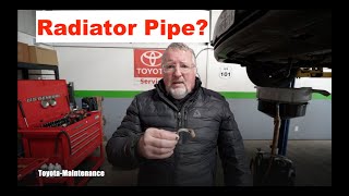 Customer States Problem with Radiator Pipe [upl. by Yrahca236]