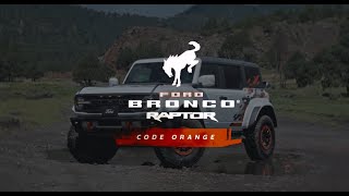 FordBronco Raptor® Code Orange  La Edición Especial para vivir el auténtico OffRoad [upl. by Glynas]