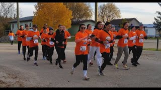 Reconciliation Run  half marathon kicks off in Birtle Manitoba [upl. by Ruckman]