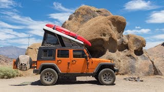 July 14  July 21 2017  Haunted Tent Alabama Hills Mammoth Lakes [upl. by Wallack]