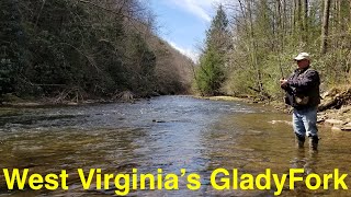 Trout Fishing West Virginias Glady Fork [upl. by Hertzfeld129]