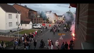 Bronk 2022  Schützenfest in Linnich  Teil 1 Fackelzug Beginn [upl. by Rentsch756]