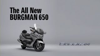 2013 SUZUKI BURGMAN 650Executive Technical Overview [upl. by Eachern]