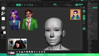 Exploring Character Appeal – Layla Viscu – ZBrush 2024 [upl. by Evante986]
