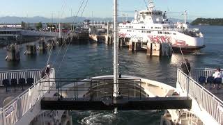 BC Ferries MV Salish Heron Departing Tsawwassen Terminal on June 29th 2023 [upl. by Appilihp]