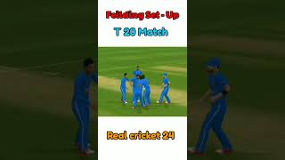 real cricket 24 mai fielding kaise lagaye rc24 shorts [upl. by Ennelram935]