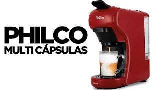 REVIEW COMPLETO DA CAFETEIRA PHILCO MULTI CÁPSULAS PCF19VP [upl. by Obe]