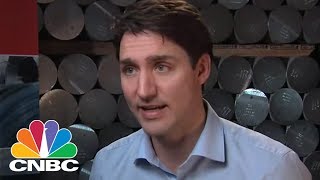 Canadian Prime Minister Justin Trudeau Talks President Donald Trump Tariffs And Trade  CNBC [upl. by Ladnik871]