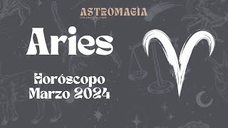 Aries ♈️  Horóscopo Marzo 2024 [upl. by Annaej]