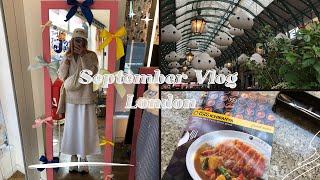 September Vlog London  CoCo Ichibanya Geek Store amp South Bank [upl. by Kohcztiy661]