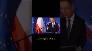 Andrzej Duda Do you speak English [upl. by Oag]