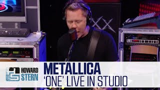 Metallica “One” on the Howard Stern Show 2013 [upl. by Raffaello]