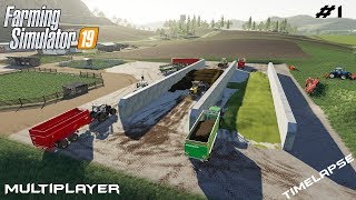 Silage  Felsbrunn  Multiplayer Farming Simulator 19  Episode 1 [upl. by Sima]