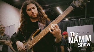 NAMM 2020 Jared Smith Archspire [upl. by Hengel]