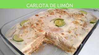 COMO HACER CARLOTA DE LIMÓN [upl. by Idolem590]