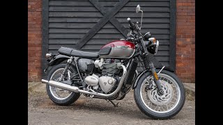 2024 Triumph Bonneville T120 at West Coast Triumph Glasgow [upl. by Avitzur]