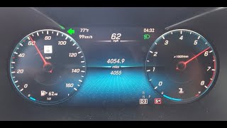 2021 Mercedes Benz C300 0 60 Acceleration and Rolling Start [upl. by Saffian]