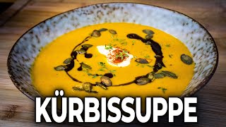 Exotische Kürbissuppe  Hokkaido Kürbissuppen Rezept [upl. by Schober]