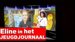 ELINE ZIT IN HET NOS JEUGDJOURNAAL  De Nagelkerkjes 94 [upl. by Niliac]