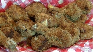 Oven Fried Chicken Drumsticks Recipe  Noreens Kitchen [upl. by Ilujna]