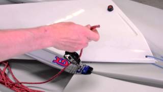 How to Rig a Laser Mainsheet [upl. by Ener554]