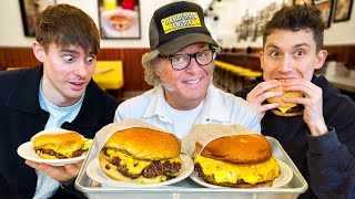 Two Brits try the best Burgers in New York [upl. by Aihsenak]