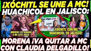 ACABA DE PASAR XÓCHITL EN PROBLEMAS SE UNE A MC ¡ALFARO HUACHICOL CLADIA DELGADILLO AVANZA [upl. by Ytsihc550]