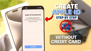 How to Create a New Apple ID on iPhone 15s Setup Step by Step [upl. by Attecnoc]