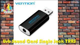 Review  Vention USB Sound Card untuk headset di pc [upl. by Panayiotis]