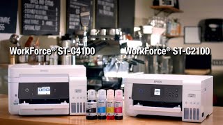 Epson Business Printing  WorkForce® STC2100 and STC4100 [upl. by Wilkens]