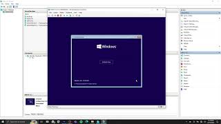 Installing Windows 10 on Hyper V [upl. by Sivlek]