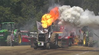 Tractor Pulling Zimmerwald 2018  45 Ton Supersport [upl. by Procora552]