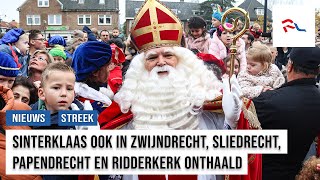 Sinterklaas feestelijk ontvangen in de streek [upl. by Teodoor]