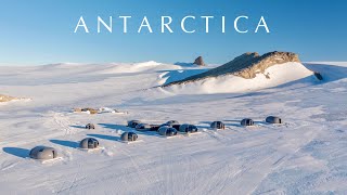 Luxury in Antarctica  ECHO the worlds most remote camp PHENOMENAL [upl. by Adnohsirk995]