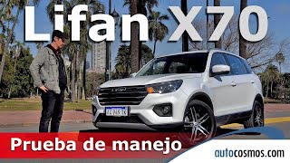 Lifan X70 a prueba ¿cuestión de precio Autocosmos [upl. by Cumine424]