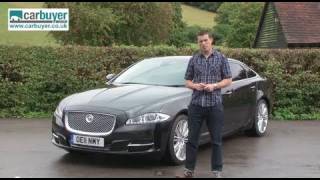 Jaguar XJ saloon review  CarBuyer [upl. by Ranit]